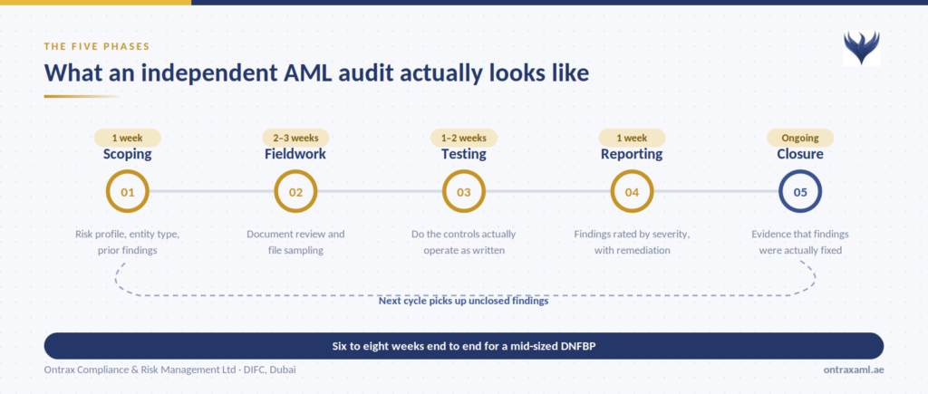 independent AML audit UAE